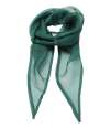 PR740 Premier 'Colours' Chiffon Scarf Bottle Green colour image